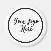 Werbeaktion für Firmenlogo Magnet (Vorne)