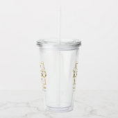 Werbeaktion für Firmenlogo mit eigener Marke Acryltrinkbecher (Rechts)