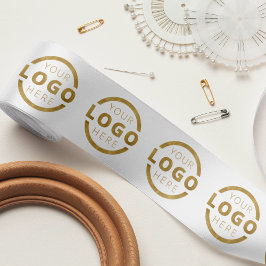 Werbeaktion für Firmenlogos für kundenspezifische  Satinband