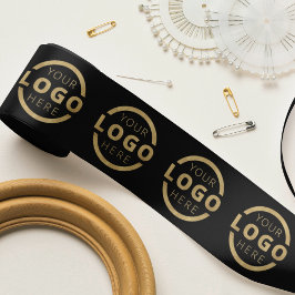 Werbeaktion für Firmenlogos für kundenspezifische  Satinband