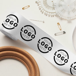 Werbeaktion für Firmenlogos für kundenspezifische  Satinband