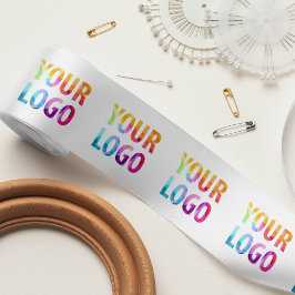 Werbeaktion für Firmenlogos für kundenspezifische  Satinband