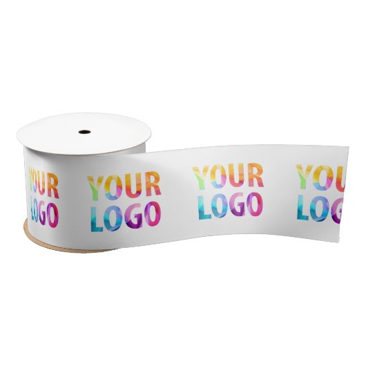 Werbeaktion für Firmenlogos für kundenspezifische Satinband (Spule)