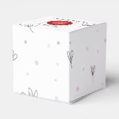 Werbeaktion für Firmenlogos Geschenkschachtel (Rückseite)