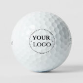 Werbeaktion für Firmenlogos Golfball (Vorderseite)
