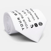 Werbeaktion für Firmenlogos Personalisiert Krawatte (Gerollt)