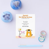 Werbeaktion für Heimtiere Flyer (Einzeln)