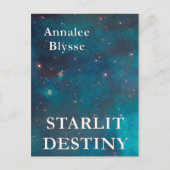 Werbeaktion für Ihr Buch Postkarte (Vorderseite)