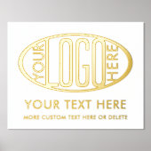 Werbeaktion für Ihr Business-Logo Foliendrucke (Vorderseite)