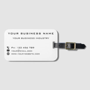 Werbeaktion für Ihr Business Luggage Tag Unternehm Gepäckanhänger