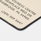 Werbeaktion für Ihr Unternehmen mit Firmenlogo und Schreibtischunterlage (Ecke)