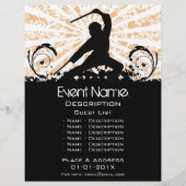 Werbeaktion für Kampfkunst Flyer (Vorne)