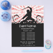 Werbeaktion für Kampfkunst Flyer (Einzeln)