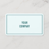 Werbeaktion für kundenspezifische Farben - Unterne Visitenkarte (Vorderseite)