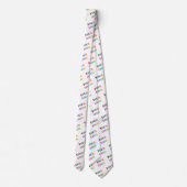 Werbeaktion für kundenspezifische Firmenlogo Busin Krawatte (Rückseite)