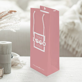 Werbeaktion für kundenspezifische Firmenlogo Geschenktüte Für Weinflaschen