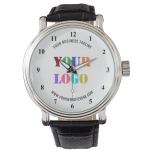 Werbeaktion für kundenspezifische Firmenlogos Armbanduhr