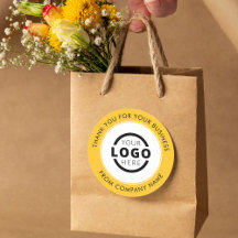 Werbeaktion für kundenspezifische Firmenlogos Dank