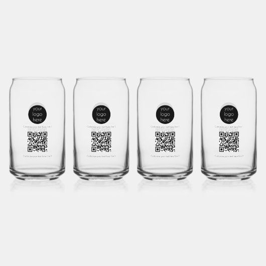 Werbeaktion für kundenspezifische Firmenlogos Dosenglas (Hinten)