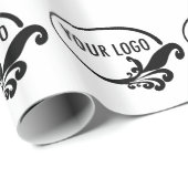 Werbeaktion für kundenspezifische Firmenlogos Geschenkpapier (Rolleneckpunkt)