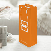 Werbeaktion für kundenspezifische Firmenlogos Geschenktüte Für Weinflaschen