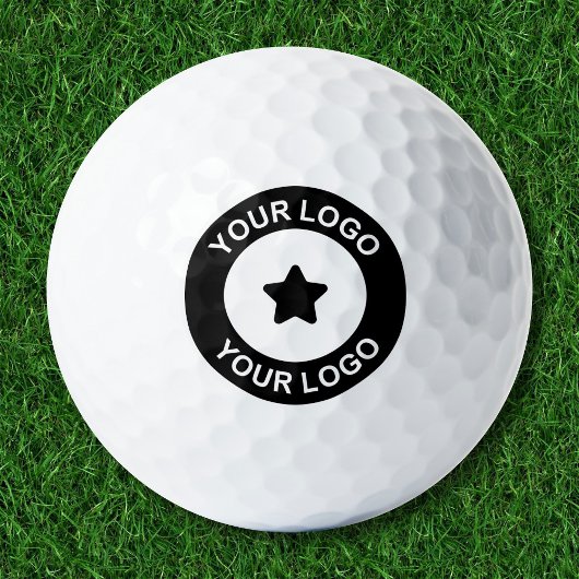 Werbeaktion für kundenspezifische Firmenlogos Golfball