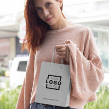 Werbeaktion für kundenspezifische Firmenlogos Grau