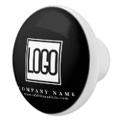 Werbeaktion für kundenspezifische Firmenlogos Keramikknauf (Rechts)