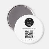 Werbeaktion für kundenspezifische Firmenlogos Magnet (Vorderseite/Rückseite)