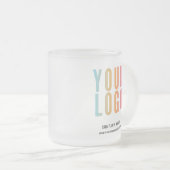 Werbeaktion für kundenspezifische Firmenlogos Mattglastasse (VorderseiteRechts)