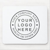 Werbeaktion für kundenspezifische Firmenlogos Mousepad (Vorne)