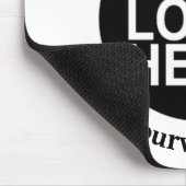 Werbeaktion für kundenspezifische Firmenlogos Mousepad (Ecke)