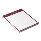 Werbeaktion für kundenspezifische Firmenlogos Notizblock (angewinkelt)