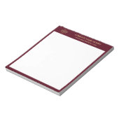 Werbeaktion für kundenspezifische Firmenlogos Notizblock (Rotiert)