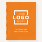 Werbeaktion für kundenspezifische Firmenlogos Notizblock (Vorderseite)