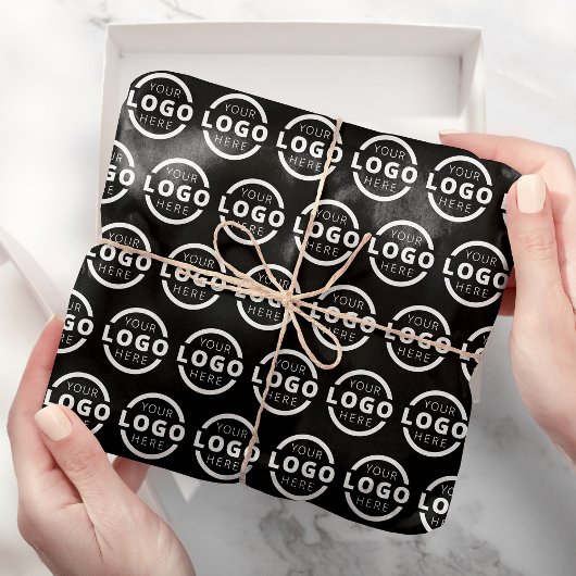 Werbeaktion für kundenspezifische Firmenlogos Seidenpapier