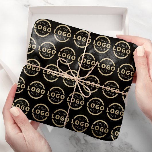 Werbeaktion für kundenspezifische Firmenlogos Seidenpapier