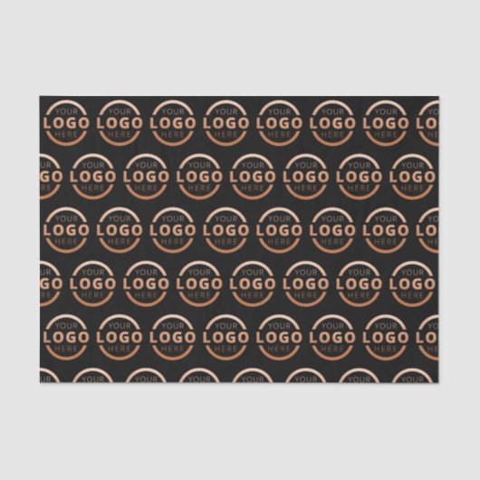 Werbeaktion für kundenspezifische Firmenlogos Seidenpapier (Vorderseite)