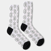 Werbeaktion für kundenspezifische Firmenlogos Socken (Rechts)