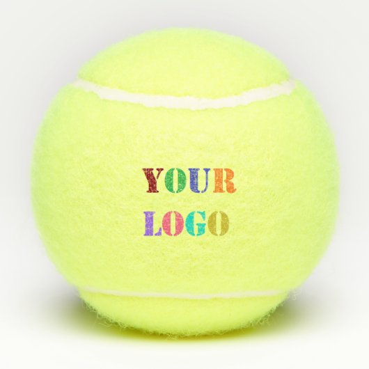 Werbeaktion für kundenspezifische Logos für Busine Tennisbälle (Rückseite)
