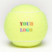 Werbeaktion für kundenspezifische Logos für Busine Tennisbälle (Vorderseite)