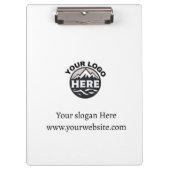 Werbeaktion für kundenspezifische Logos Klemmbrett (Vorderseite)