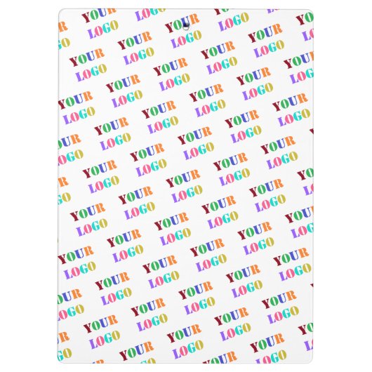 Werbeaktion für kundenspezifische Logos Klemmbrett (Rückseite)