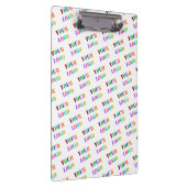 Werbeaktion für kundenspezifische Logos Klemmbrett (Rechts)