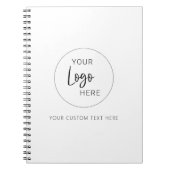 Werbeaktion für kundenspezifische Logos Notizblock (Vorderseite)