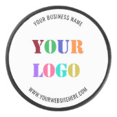 Werbeaktion für kundenspezifische Logos Personalis Eishockey Puck (Vorderseite)