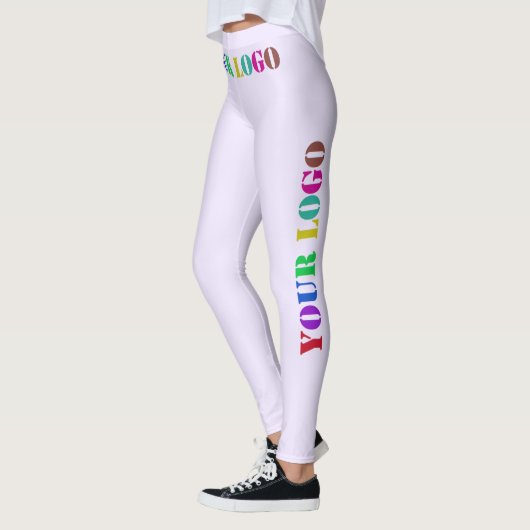 Werbeaktion für kundenspezifische Logos Personalis Leggings (Links)