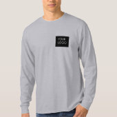 Werbeaktion für kundenspezifische Logos T-Shirt (Vorderseite)