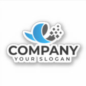 Werbeaktion für kundenspezifische Unternehmen Aufkleber (Vorderseite)