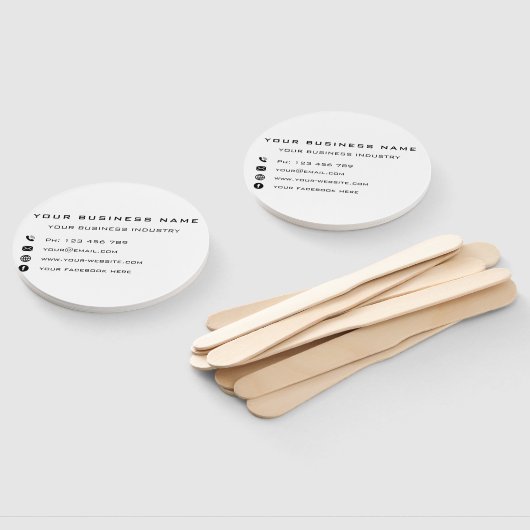 Werbeaktion für kundenspezifische Unternehmen Fächer (Non-assembled)